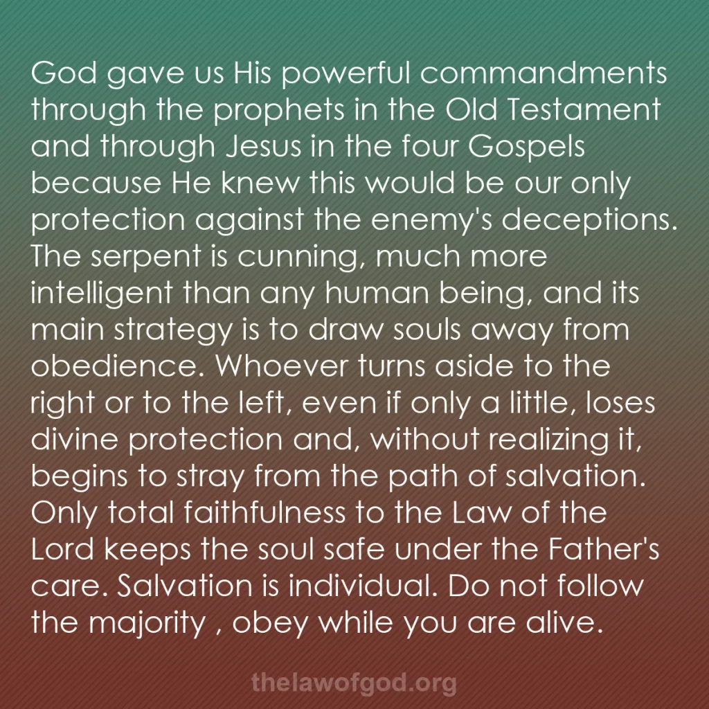 b0553 - Post about the Law of God: God gave us His powerful commandments through the prophets in...